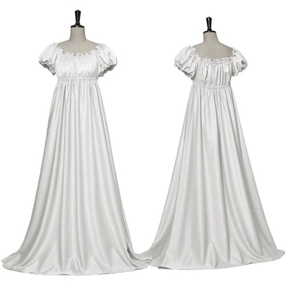 Medieval Dress Women Dress Sexy Off Shoulder Renaissance Victorian Regency Dress Costume Wench Retro Gown Halloween for Women