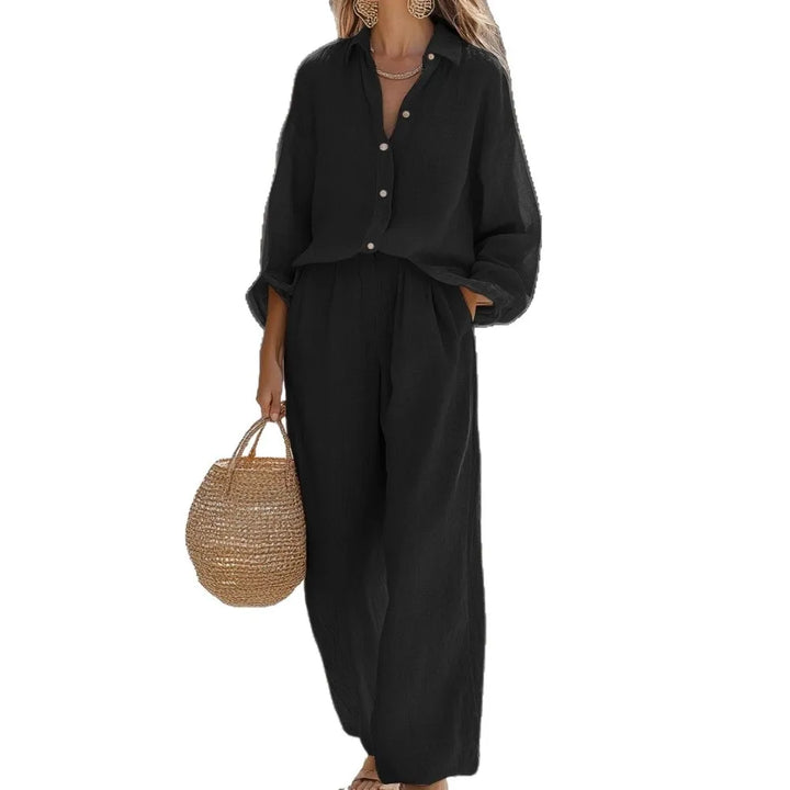 Simple Cotton Linen Women&