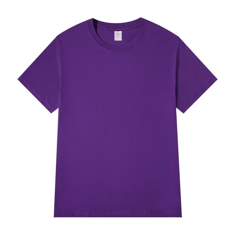 Women T-shirts 2026 Tops Solid Short Sleeve Loose O-neck  Cotton Casual Ladies Shirts Harajuku Korean Summer Woman Tshirts