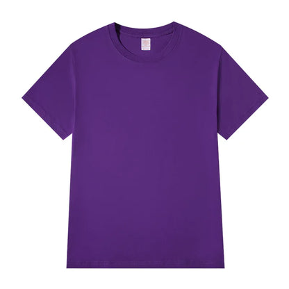 Women T-shirts 2026 Tops Solid Short Sleeve Loose O-neck  Cotton Casual Ladies Shirts Harajuku Korean Summer Woman Tshirts