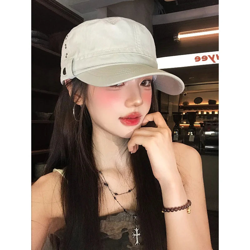 Lightweight Quick Dry Oversized Newsboy Cap 60-65CM Large Circumference Flat Equestrian Hat UV Sun Protection Outdoor Headwear