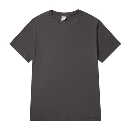 Women T-shirts 2026 Tops Solid Short Sleeve Loose O-neck  Cotton Casual Ladies Shirts Harajuku Korean Summer Woman Tshirts