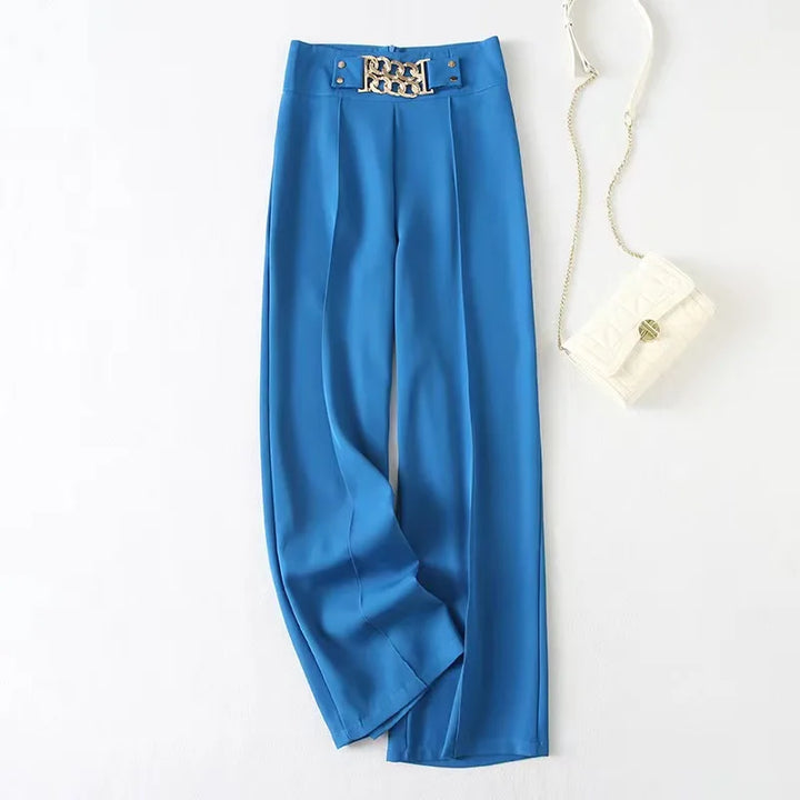 High Waist Pants Women Summer and Fall 2025 New Baggy Pantalones Casual Wide Leg Straight Trouser Vintage Sweatpant Streetwear