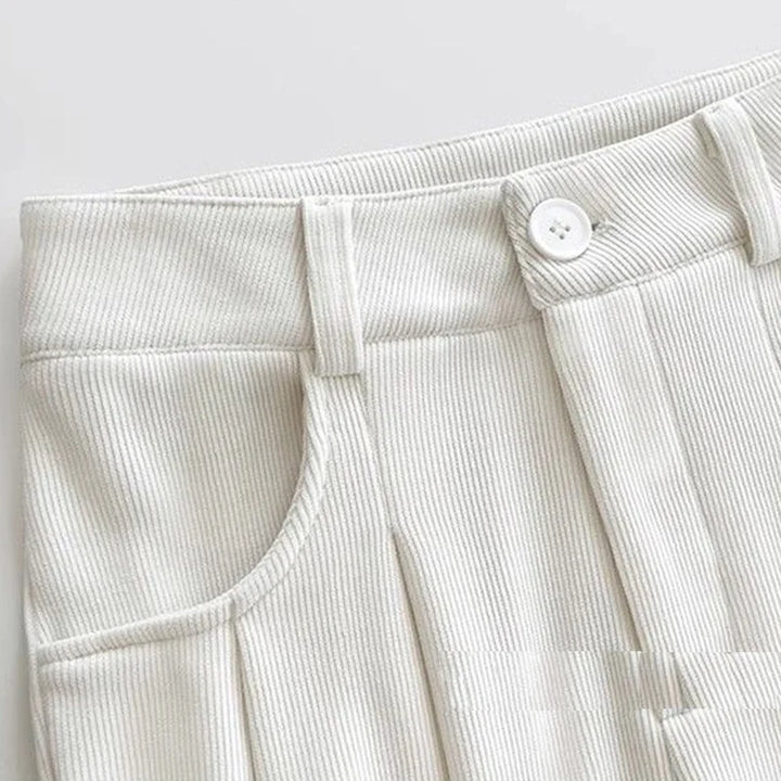 2025 New Women Concise Fashion Straight Leg Pants Female Chic Rtero Designer High Waisted Trousers Lady Korean Daily Suit Slacks