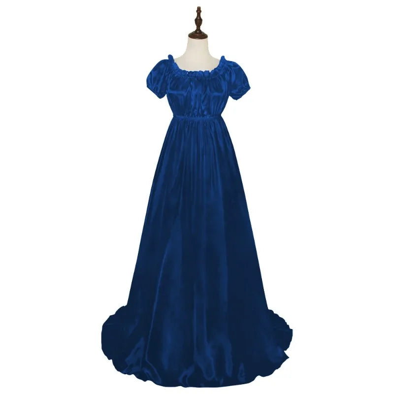 Medieval Dress Women Dress Sexy Off Shoulder Renaissance Victorian Regency Dress Costume Wench Retro Gown Halloween for Women
