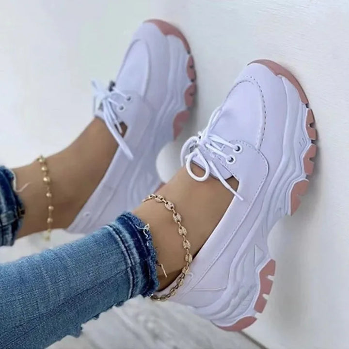 2026 Women Sneakers Platform Casual Breathable Sport Design Vulcanized Shoes Fashion Tennis Female Footwear Zapatillas Mujer