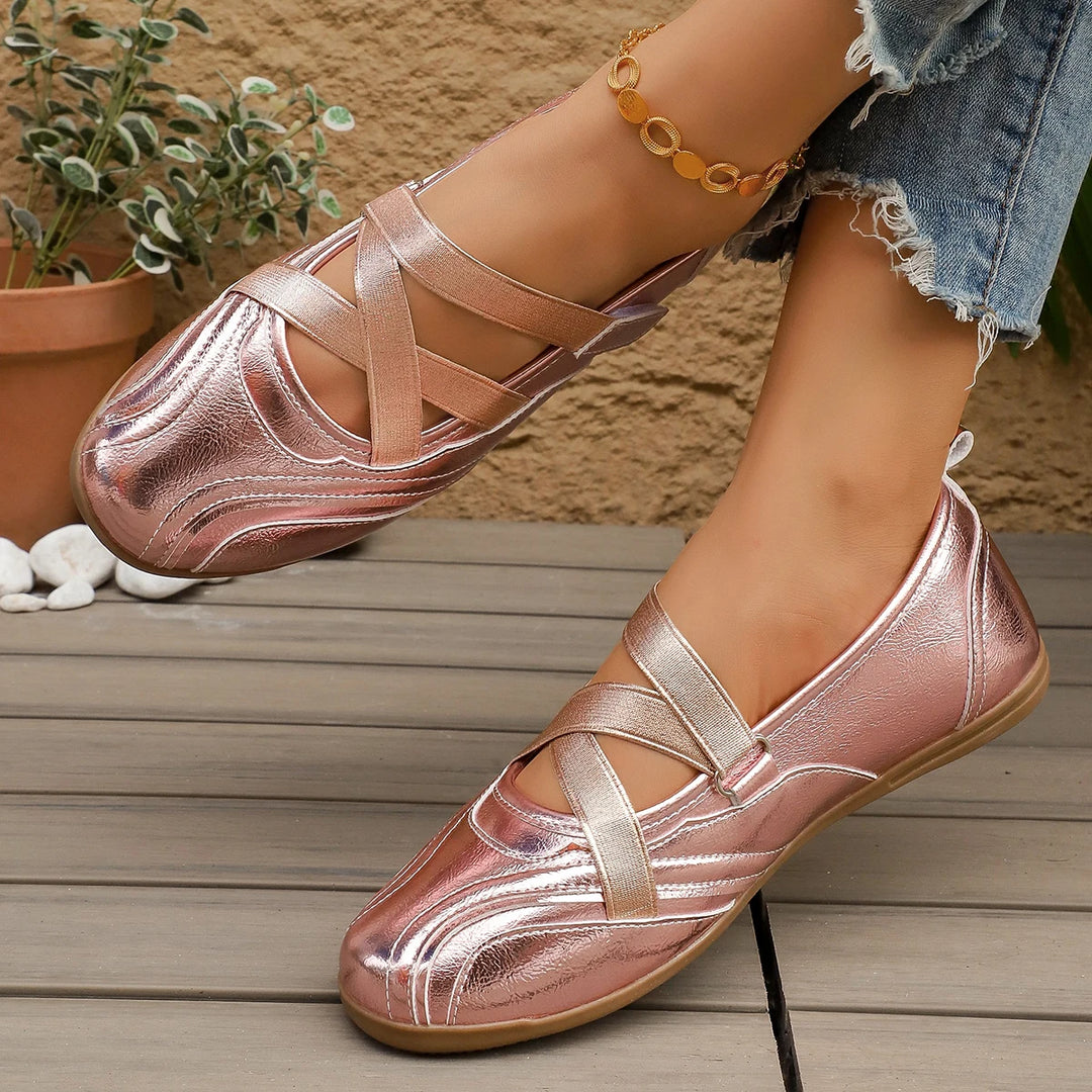 2026 New French Style Mary Jane Ballet Flats Women&