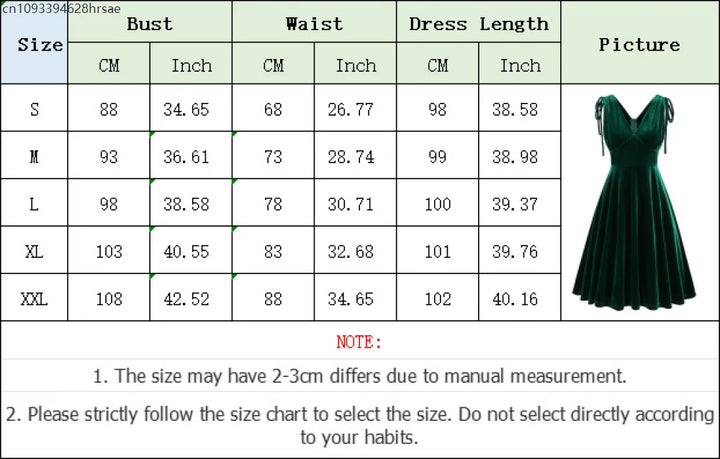 Women Vintage Velvet Dress Pleated Sleeveless Bow Drawstring Waist Dresses Elegant V Neck Solid Evening Gowns Retro Party Outfit