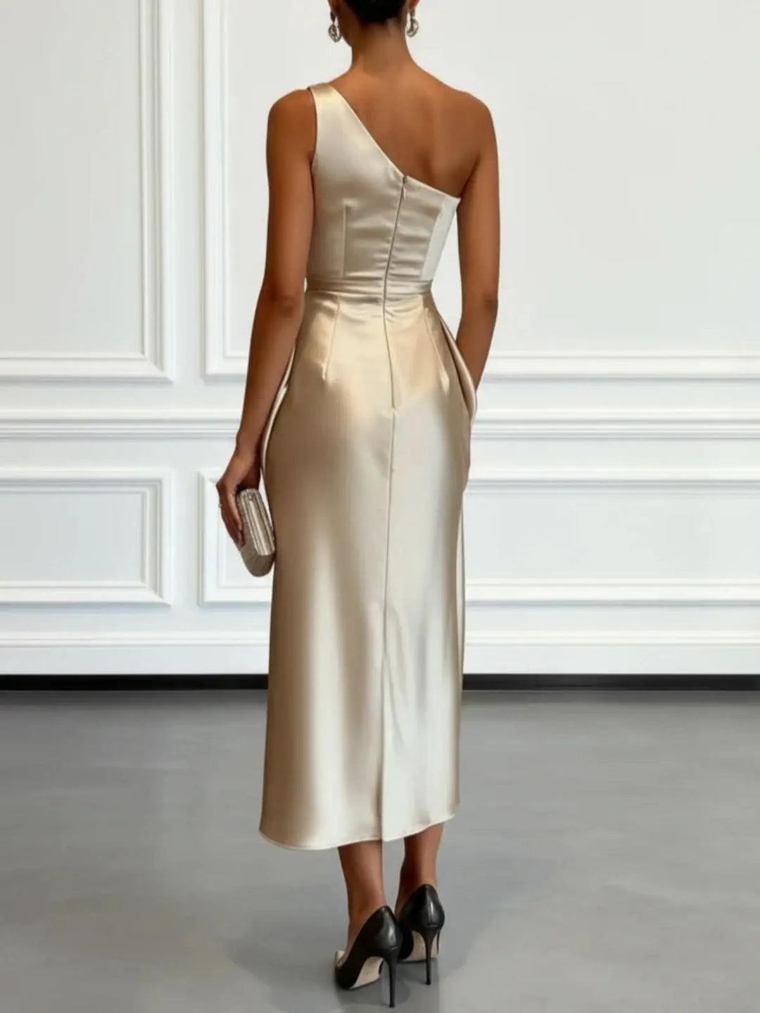 Satin Long Dresses For Women 2026 Summer Slip Midi Dress Woman Sexy Evening Party Dress Sleeveless Female Elegant Dress Vestidos