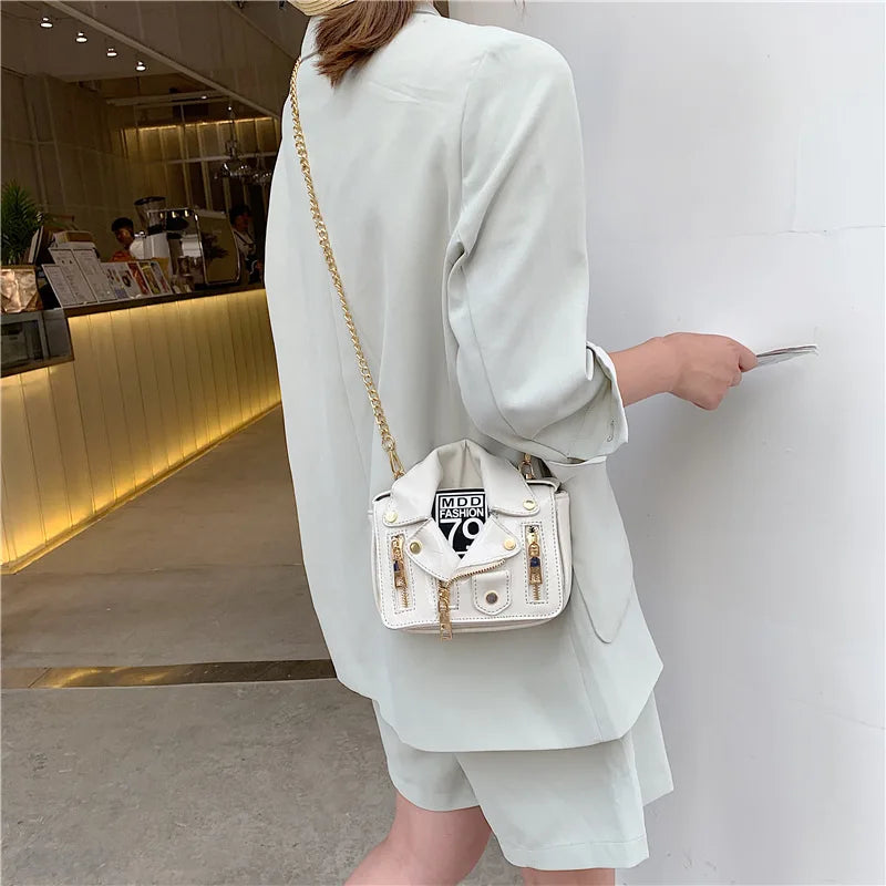 Chain Crossbody Bags for Women Shoulder Bag Jacket Clothing Bag Trendy Purse and Handbag Designer Bag Сумка Женская Bolsos Mujer