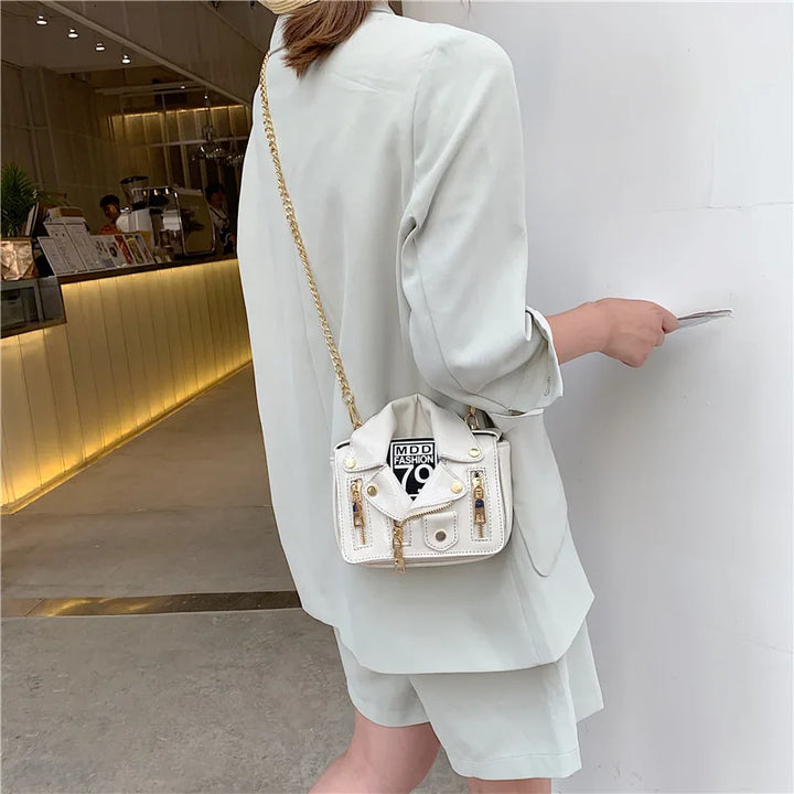 Chain Crossbody Bags for Women Shoulder Bag Jacket Clothing Bag Trendy Purse and Handbag Designer Bag Сумка Женская Bolsos Mujer