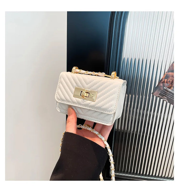 Design Bags for Women, Trendy New Western-style Chain Mini Crossbody Bags, Fashionable Temperament Bags