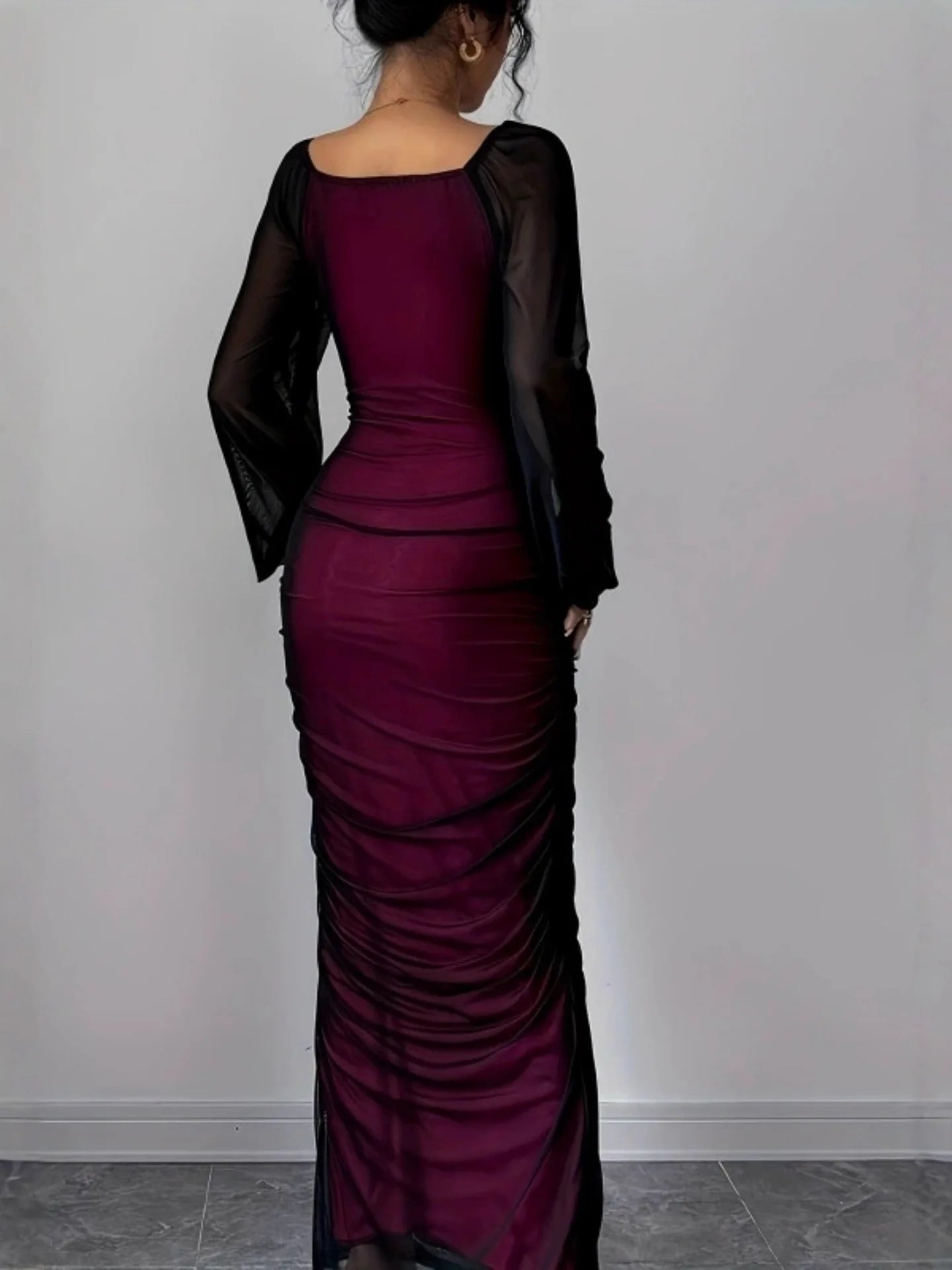 The Popular Western-Style Women'S Dresses Include Square-Neck, Elegant, And Sexy Slim-Fit Dresses, Wear Exude A High-End Vibe