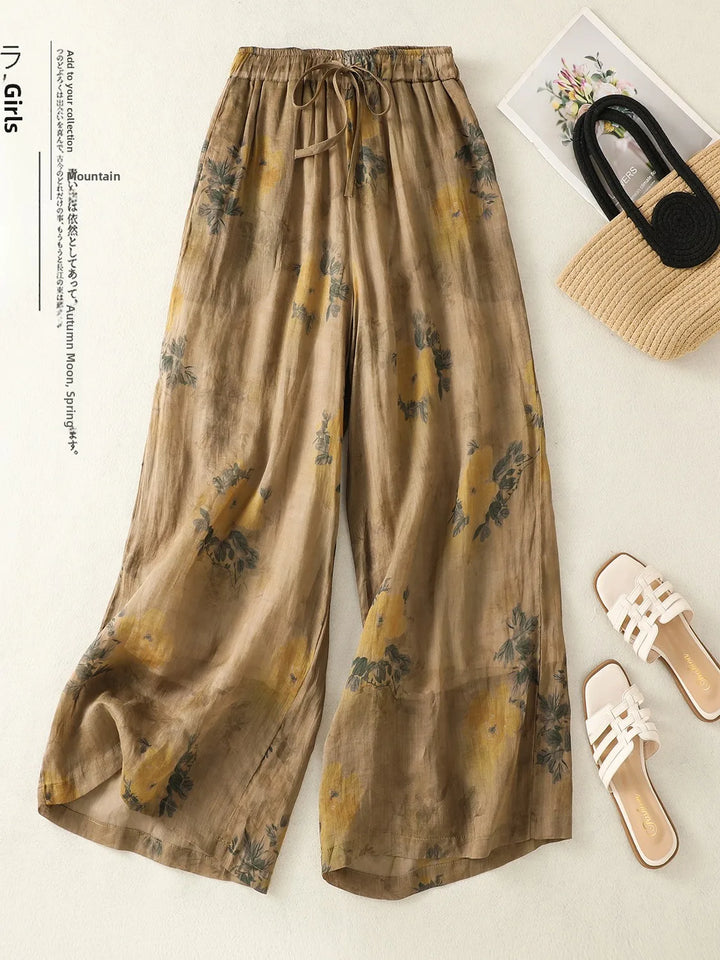 High Waist Wide Leg Pants Women&