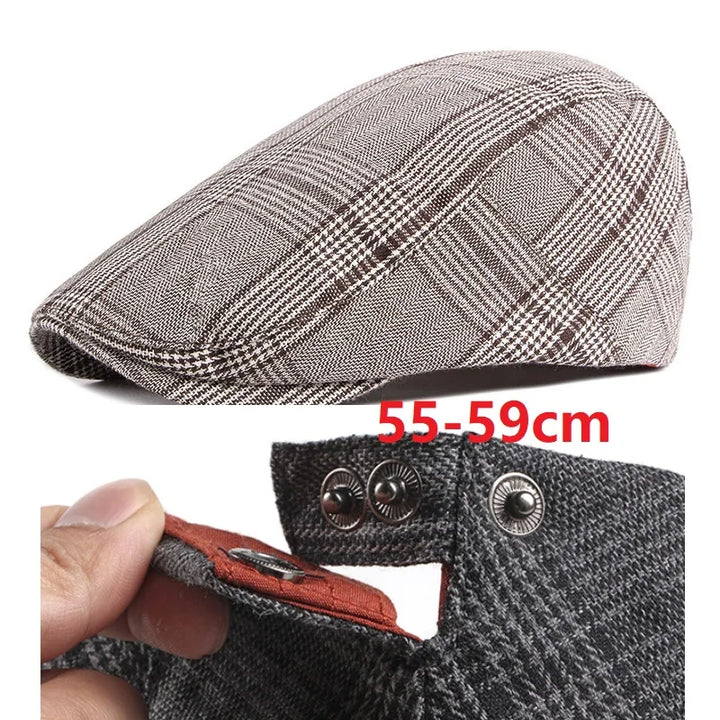 Flat Ivy Gatsby Newsboy Hat for Men And Women Winter Spring Autumn Driving Cabbie Hunting Cap Classic Style