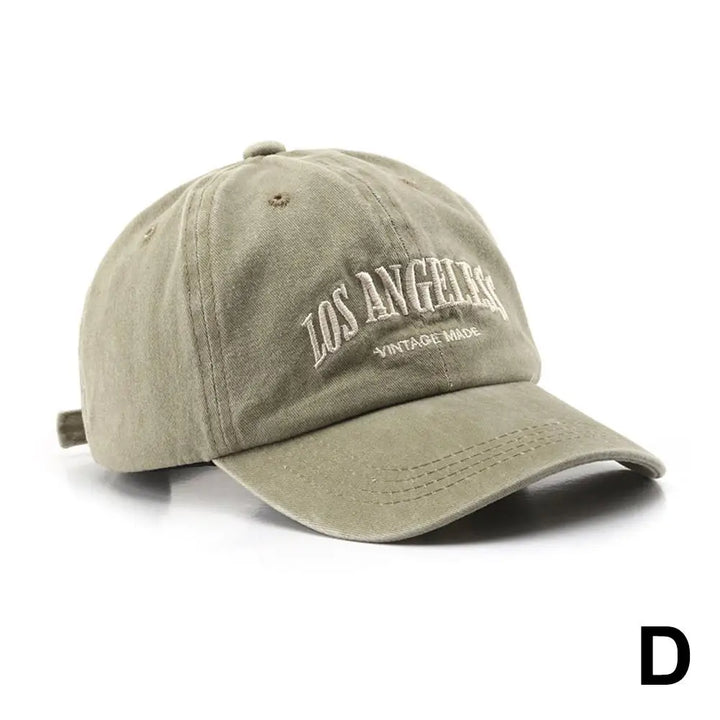 Women Fashion Casual Los Angeles Baseball Cap Cotton Soft Top Hats For Men Unisex Embroidery Snapback Hat Hiking Sunscreen Caps