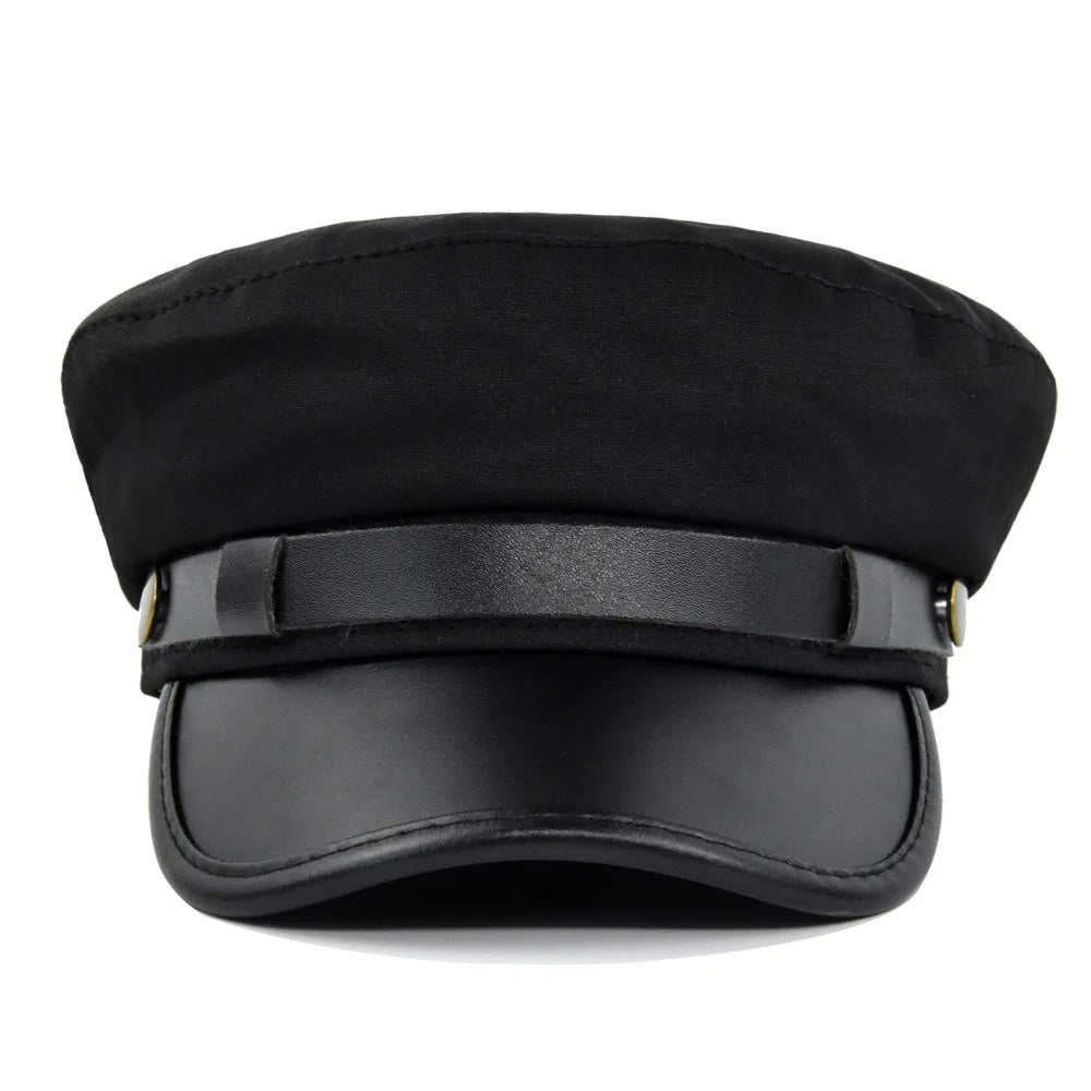 Flat Cap Vintage Navy Cap British Style Octagonal Hat Beret Hats Duck Tongue Cap Newsboy Hat Flat Peaked Caps Women Men