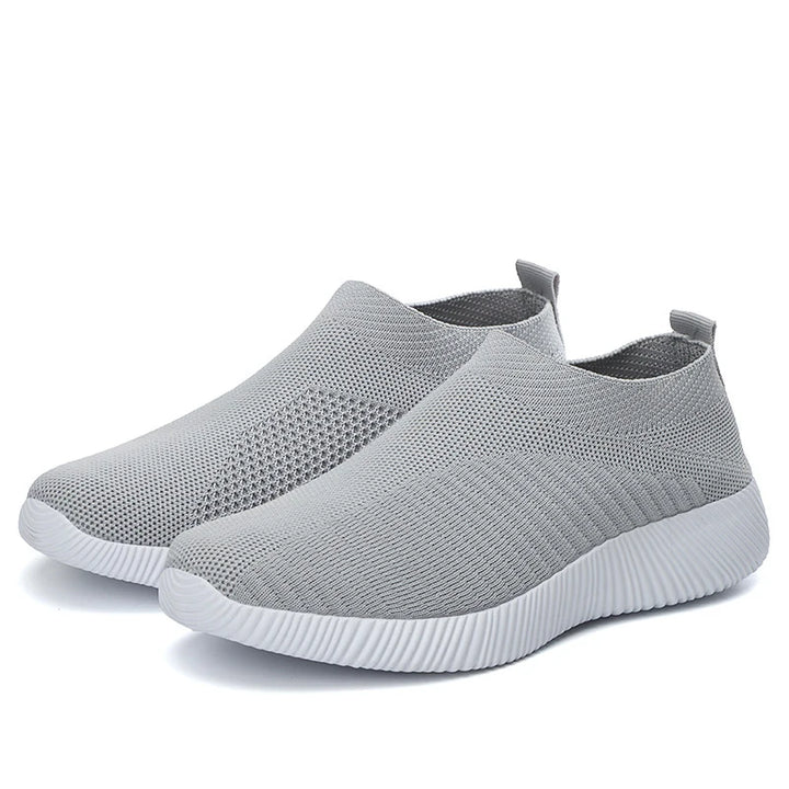 2024 New Fashion Sneakers For Women Casual Shoes Comfortable Soft Sneakers Women Slip On Sock Shoes For Women Ladies Flat Shoes