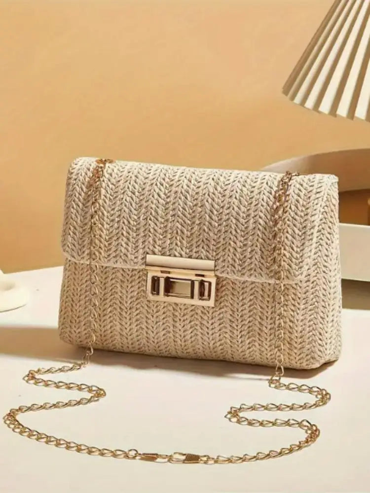 Women Chain Strap Crossbody Shoulder Bag Stylish Evening Party Handbag Elegant Purse For Wedding Banquet Day To Night Outfits