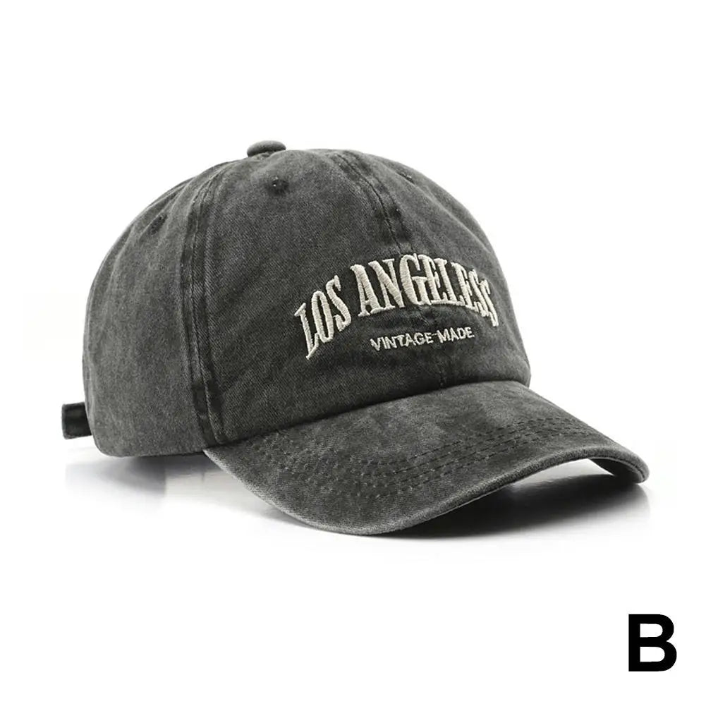Women Fashion Casual Los Angeles Baseball Cap Cotton Soft Top Hats For Men Unisex Embroidery Snapback Hat Hiking Sunscreen Caps