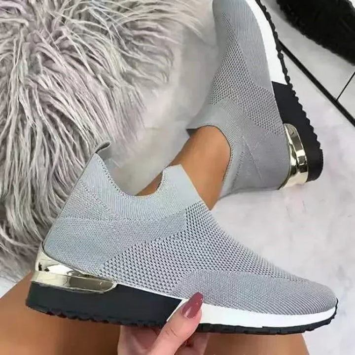 Spring Autumn Women Vulcanized Sneakers Ladies Breathable Slip-On Shoes for Female Casual Sport Platform Shoes Zapatos De Mujer