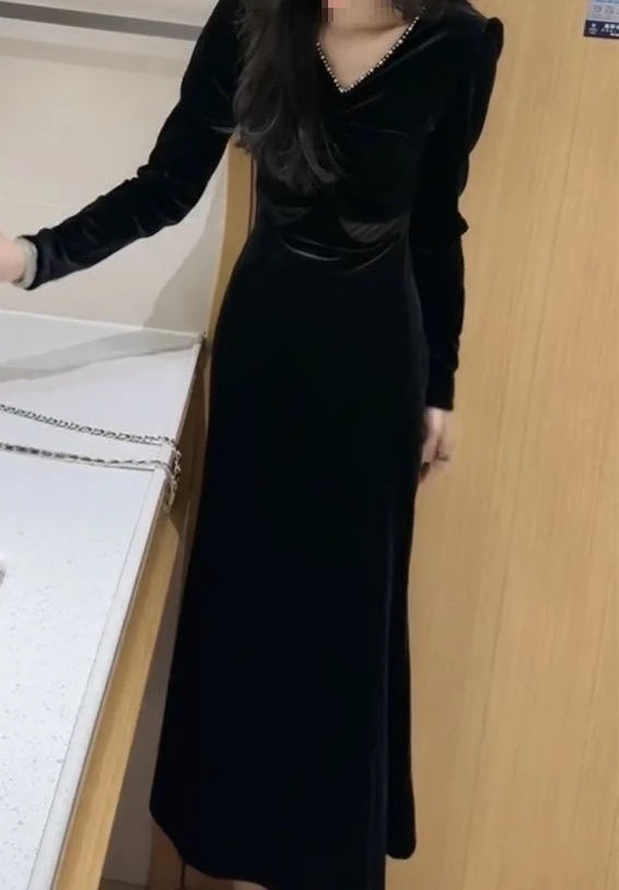 Fashionable Velvet Dress for Women&