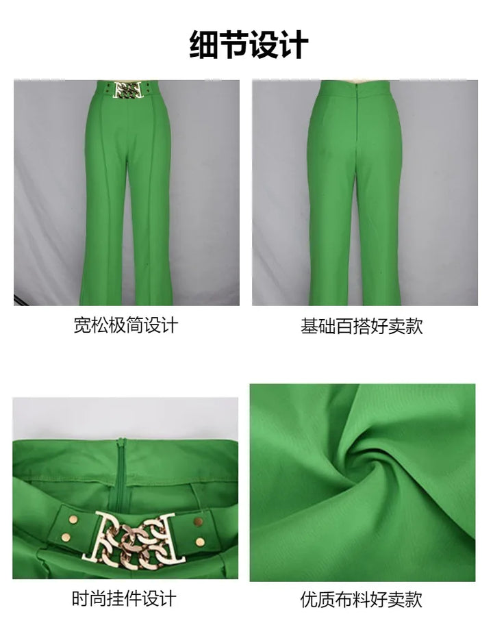 High Waist Pants Women Summer and Fall 2025 New Baggy Pantalones Casual Wide Leg Straight Trouser Vintage Sweatpant Streetwear