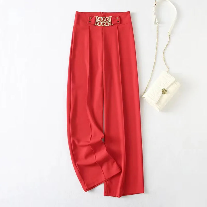 High Waist Pants Women Summer and Fall 2025 New Baggy Pantalones Casual Wide Leg Straight Trouser Vintage Sweatpant Streetwear