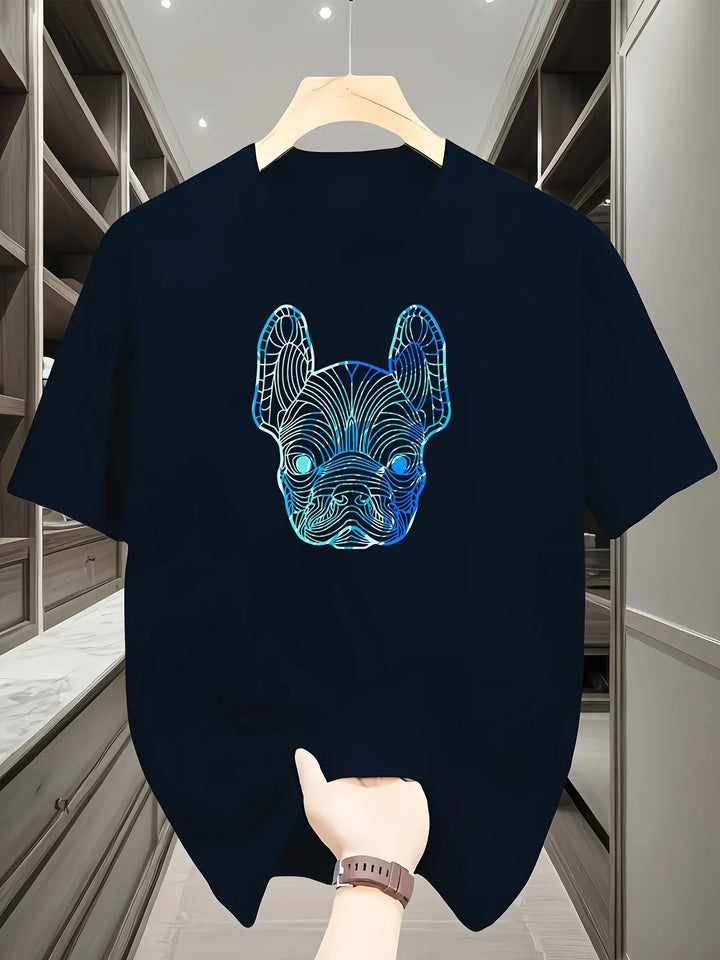 Mens Clothes Tee Shirt Homme Graphic T-Shirts Men Tshirt for Men Ropa Hombre French Matador Print Short Sleeved Round Neck 25979