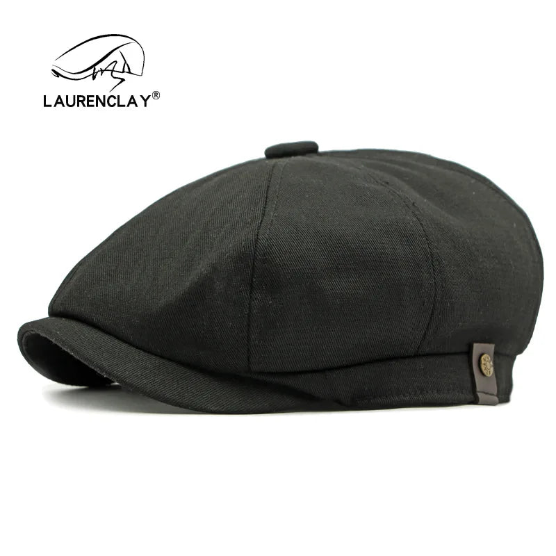 Flat Ivy Gatsby Newsboy Hat for Men And Women Winter Spring Autumn Driving Cabbie Hunting Cap Classic Style