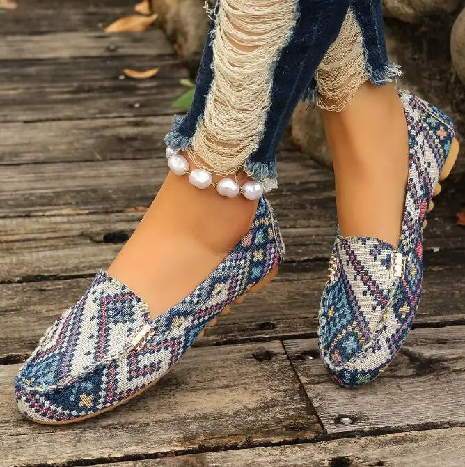 Spring Autumn Loafers Wear-resisting Women&