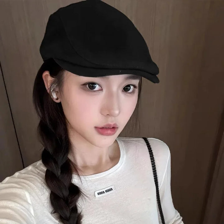 Vintage Newsboy Hat Fashion Travel Flat Cap Spring Summer Casual Newsboy Gatsby Cap for Women