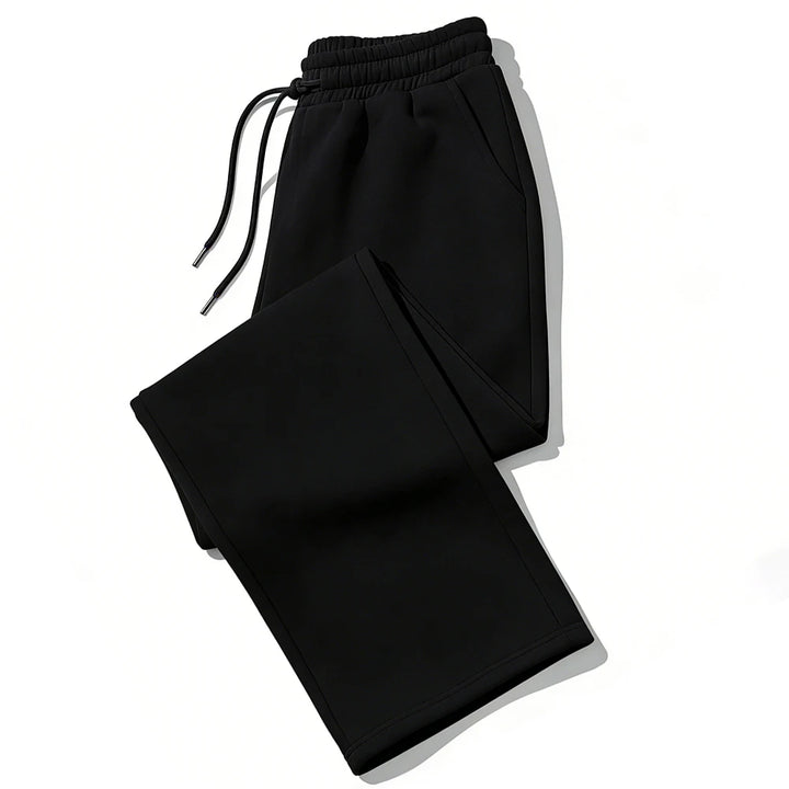 Mens Sweatpants Straight Fit Joggers for Sports and Streetwear Loose Oversized Casual Pant Drawstring Multi-pocket Men Long Pant