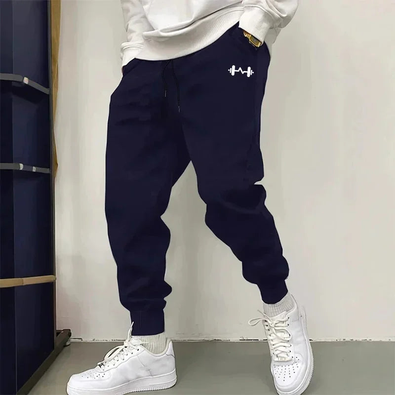 Mens Print Lounge Pants 2026 New Style Autumn Winter Joggers Male Fashion Streetwear Casual Comfort Fitness Sporty Sweatpants