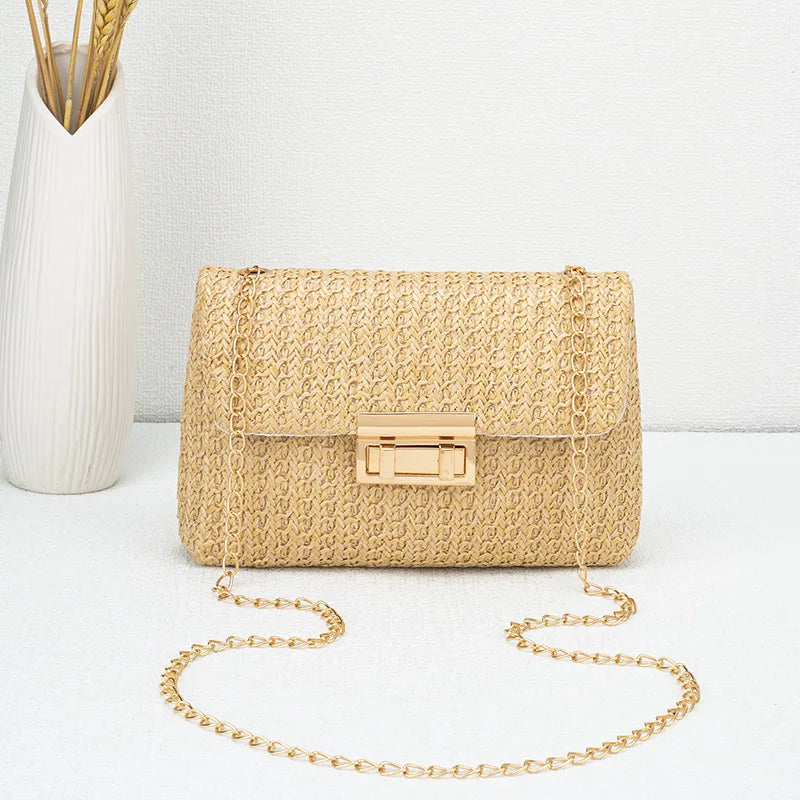 Women Chain Strap Crossbody Shoulder Bag Stylish Evening Party Handbag Elegant Purse For Wedding Banquet Day To Night Outfits