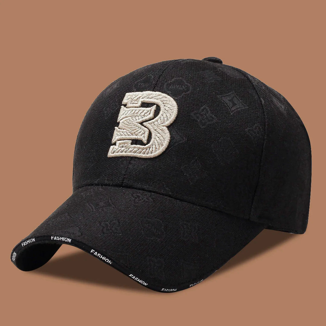 Baseball caps suitable for men and women, fashion sports caps, fashion embroidery, abstract logo, lightweight and portable design