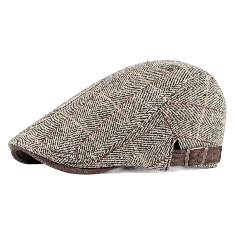 Flat Ivy Gatsby Newsboy Hat for Men And Women Winter Spring Autumn Driving Cabbie Hunting Cap Classic Style
