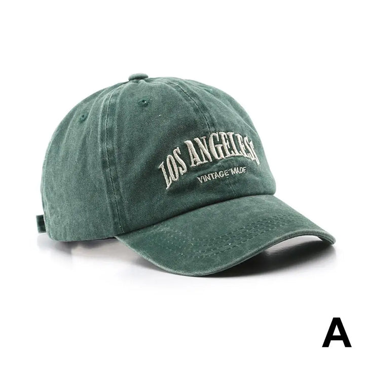Women Fashion Casual Los Angeles Baseball Cap Cotton Soft Top Hats For Men Unisex Embroidery Snapback Hat Hiking Sunscreen Caps