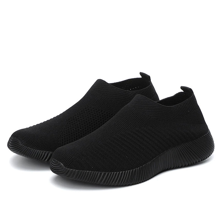 2024 New Fashion Sneakers For Women Casual Shoes Comfortable Soft Sneakers Women Slip On Sock Shoes For Women Ladies Flat Shoes