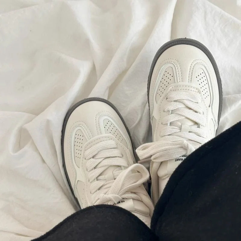 Women Sneakers Fashion Platform Shoes Spring Casual Flats Female New Fashion Breathable Sports Casual Vulcanized Platform Shoes