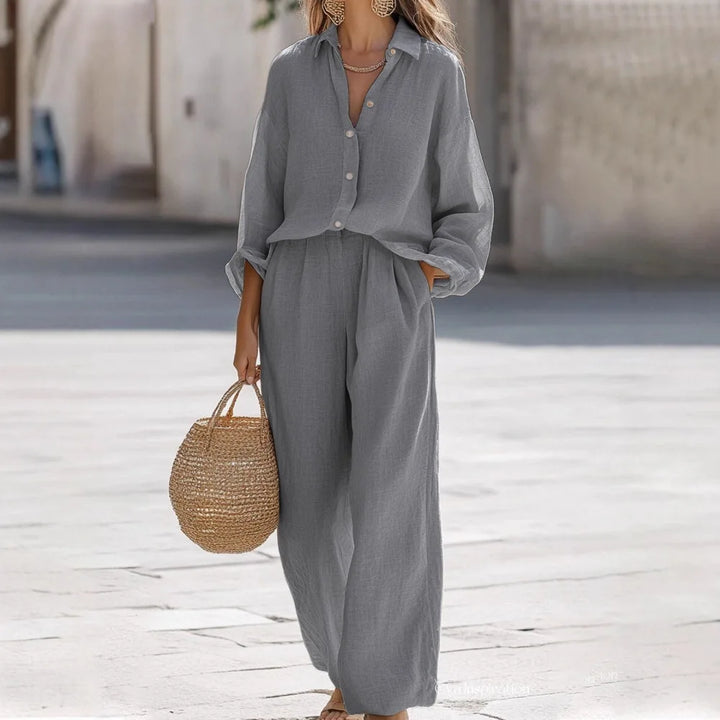 Simple Cotton Linen Women&