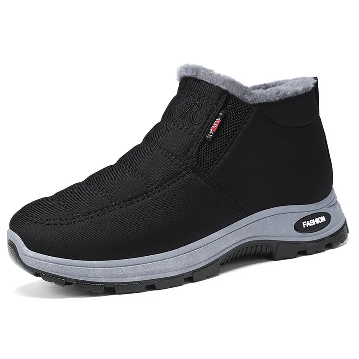 Waterproof Winter Boots for Women 2025 New Plush Snow Boots Women Ankle Boots Warm Black Couple Cotton Couples Platform Shoes