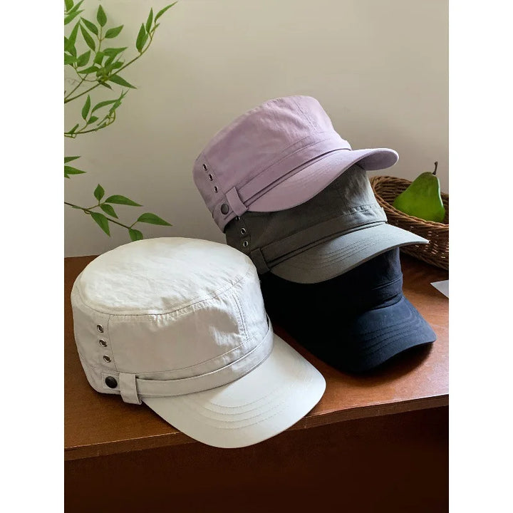 Lightweight Quick Dry Oversized Newsboy Cap 60-65CM Large Circumference Flat Equestrian Hat UV Sun Protection Outdoor Headwear