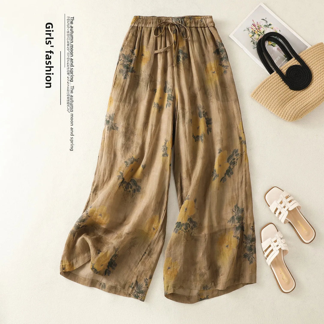 High Waist Wide Leg Pants Women&