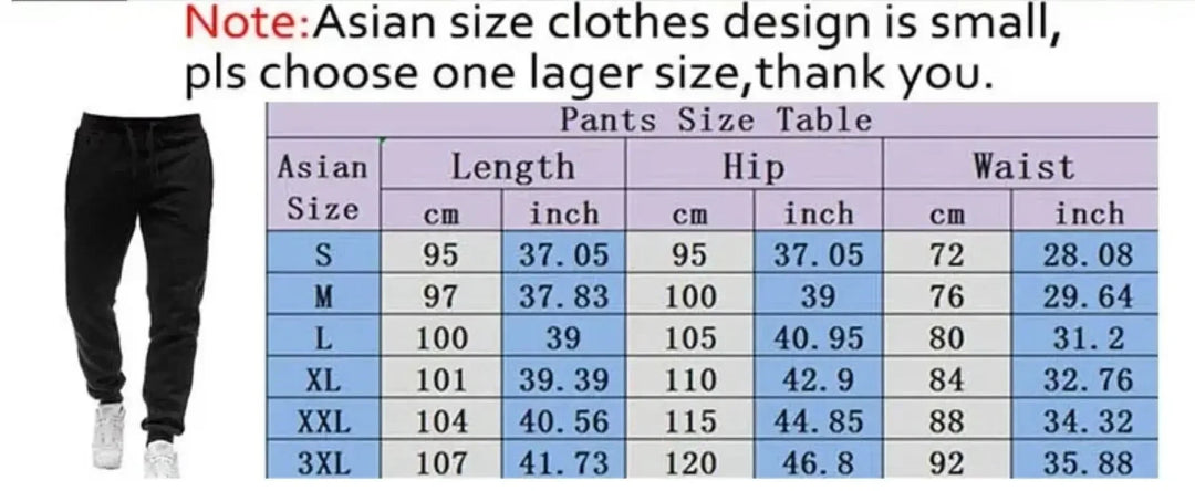Mens Print Pants Autumn/Winter New In Men&