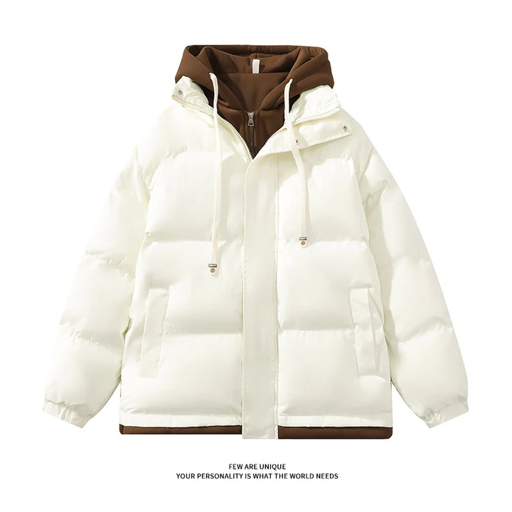 Winter Parkas Women 2025 New in Casual Thick Warm Jackets Hood Coats Solid Loose Female Down Outerwears Chaquetas Parkas Mujer