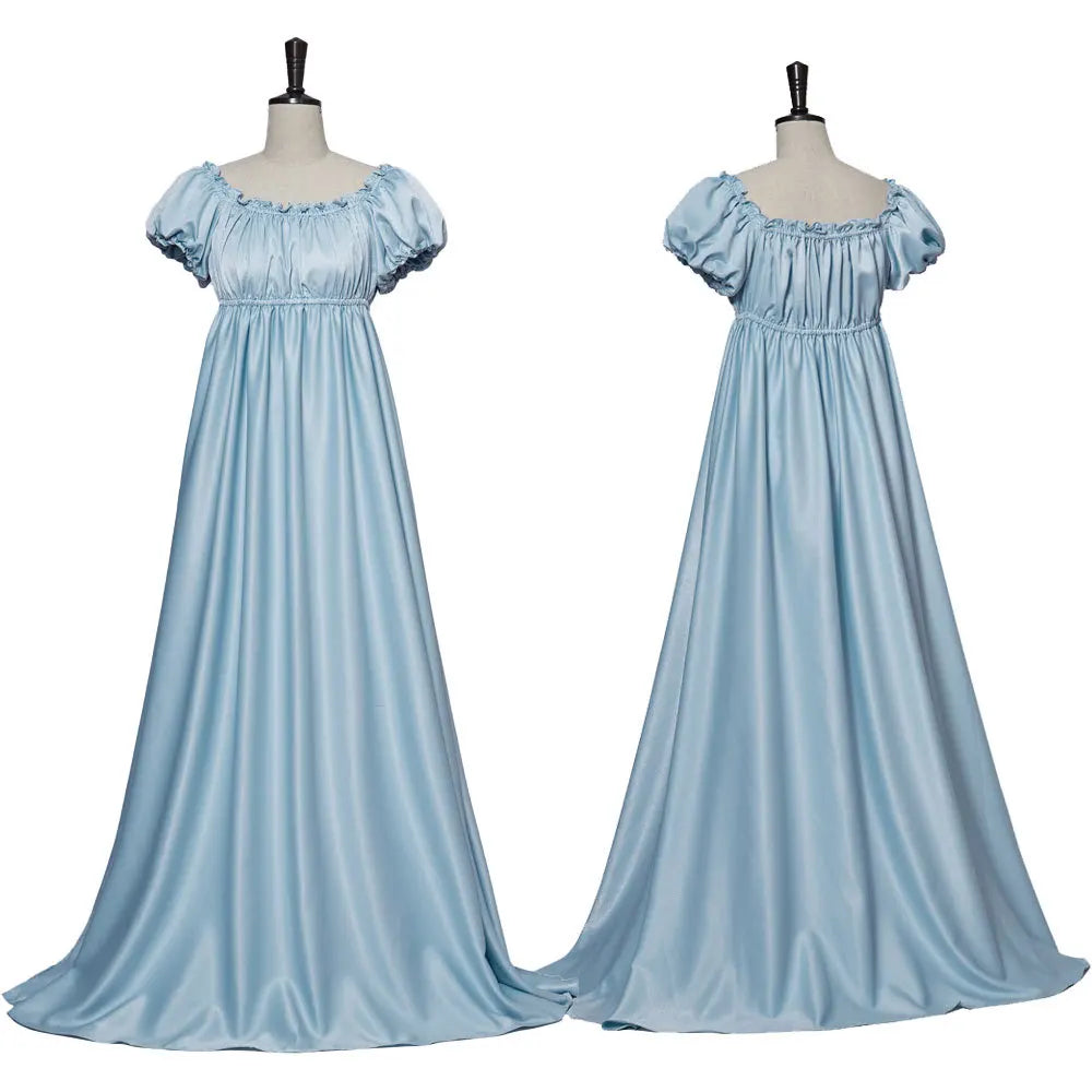 Medieval Dress Women Dress Sexy Off Shoulder Renaissance Victorian Regency Dress Costume Wench Retro Gown Halloween for Women