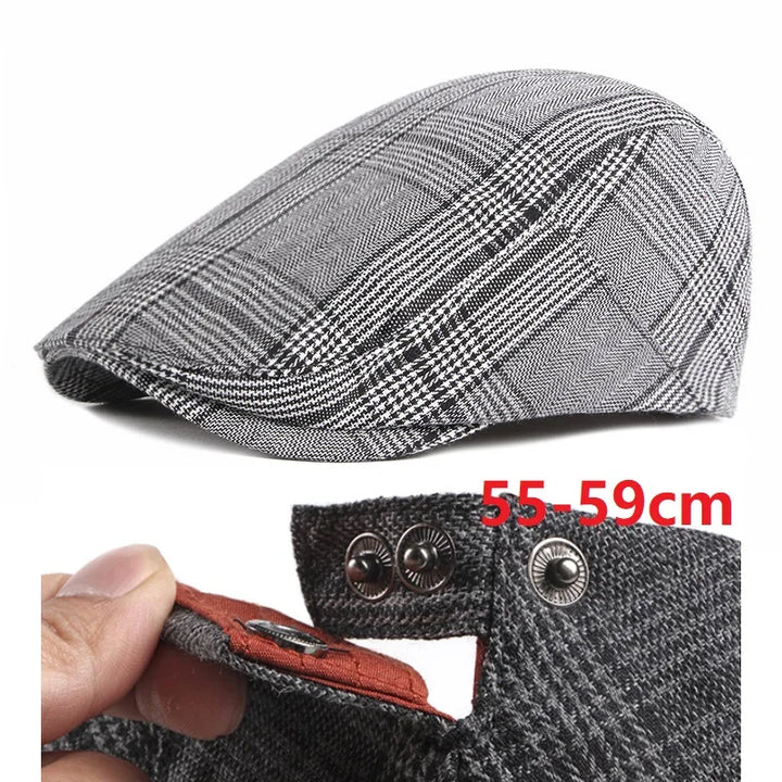 Flat Ivy Gatsby Newsboy Hat for Men And Women Winter Spring Autumn Driving Cabbie Hunting Cap Classic Style