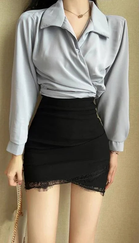 Midi Woman Skirt New In Patchwork Summer Skirts for Women 2025 Trend Cheap High Quality Aesthetic Luxury Elegant Clothing Sales