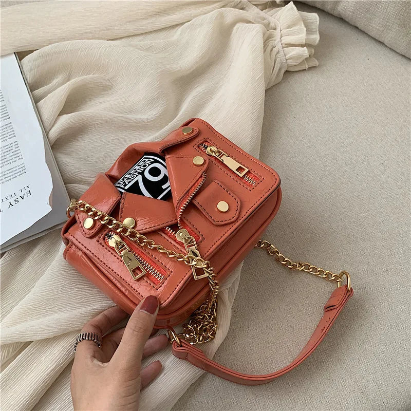 Chain Crossbody Bags for Women Shoulder Bag Jacket Clothing Bag Trendy Purse and Handbag Designer Bag Сумка Женская Bolsos Mujer